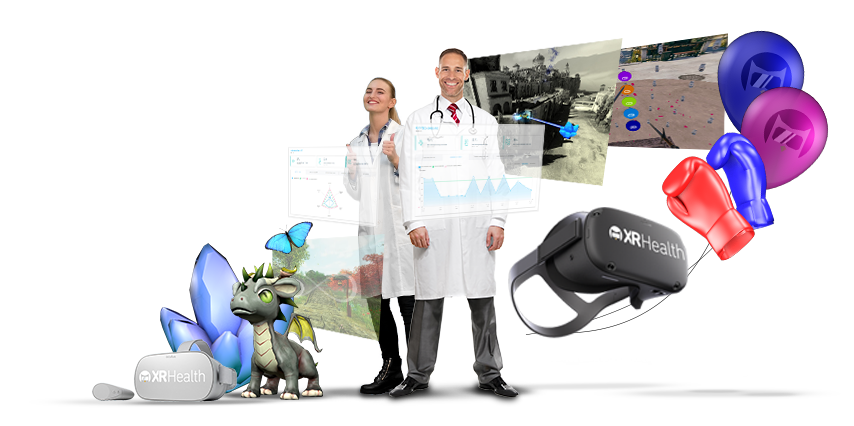 XRHealth : Virtual reality telehealth services for a smarter, more enjoyable recovery.